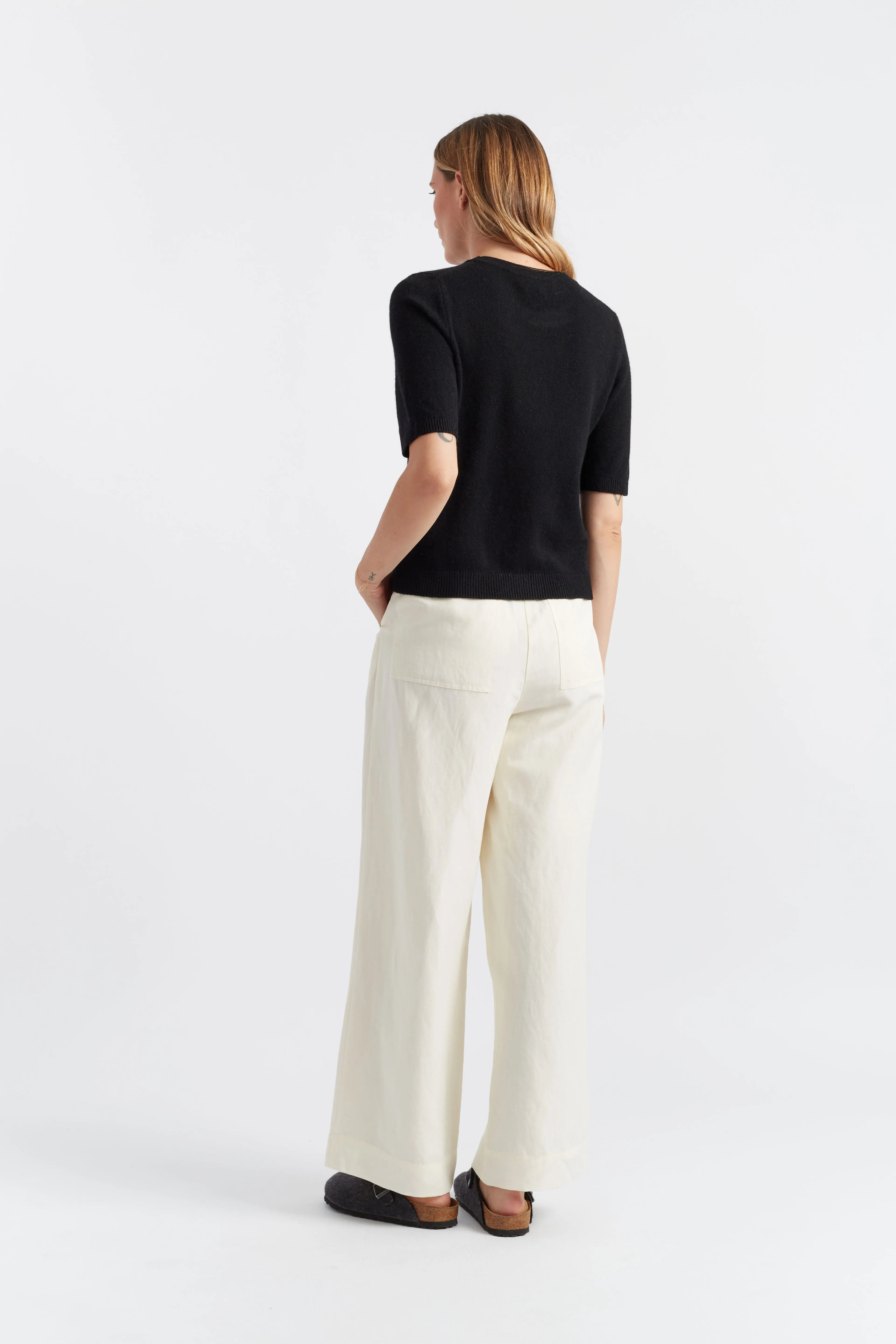 Black Cloud Cashmere T-shirt