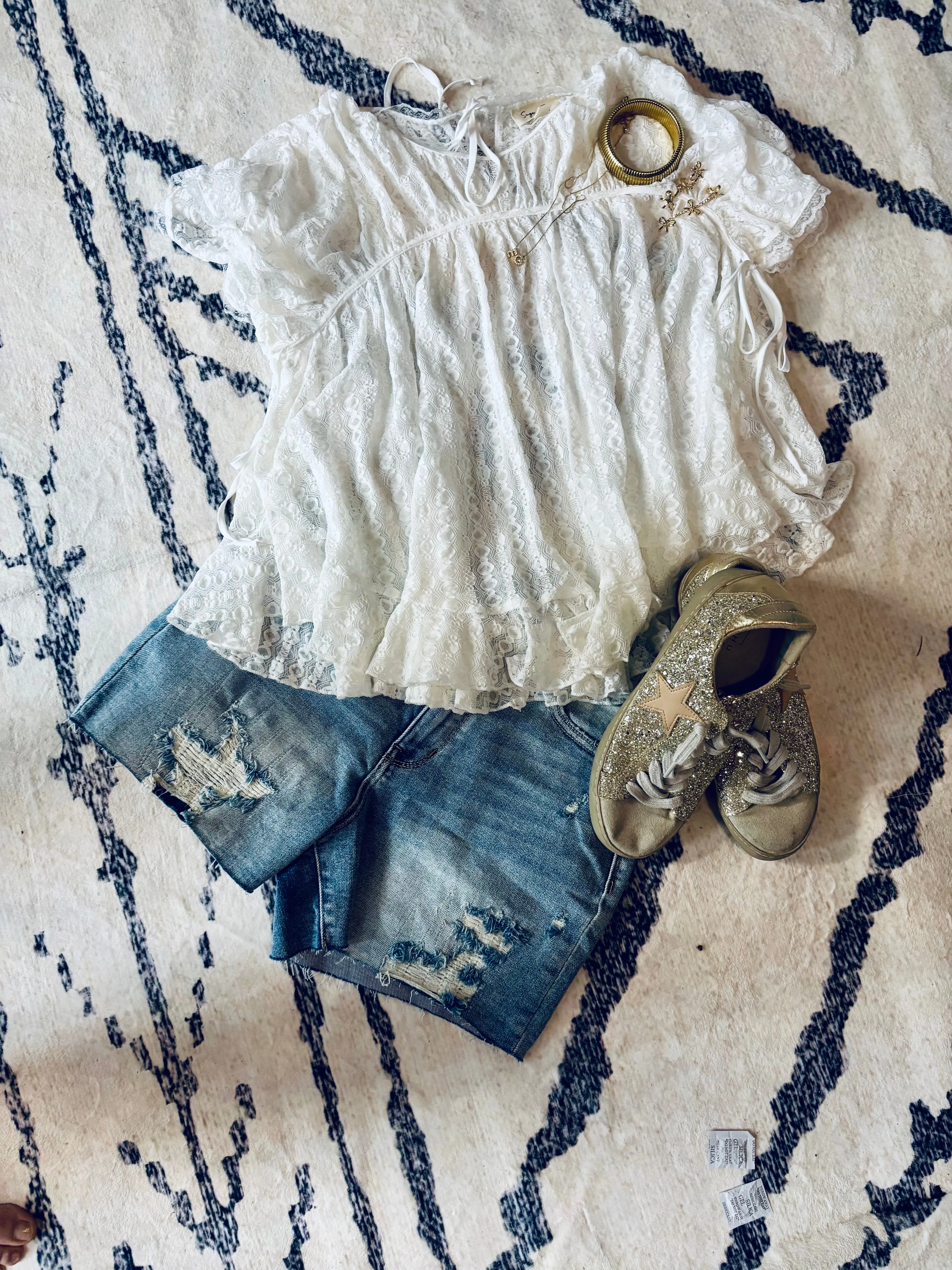 Claire Distressed Shorts