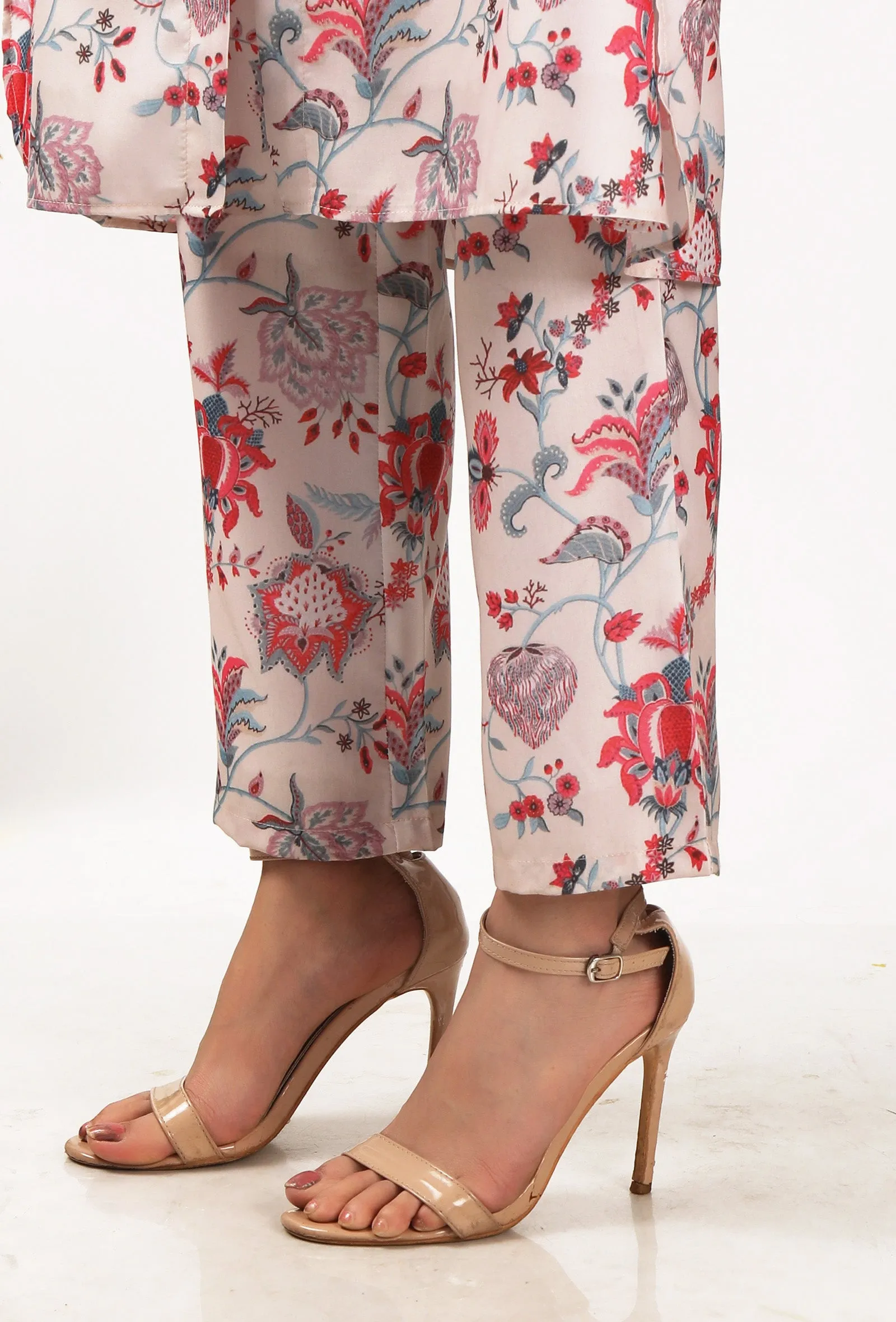 Nadia Floral Chintz Narrow Fit Pants