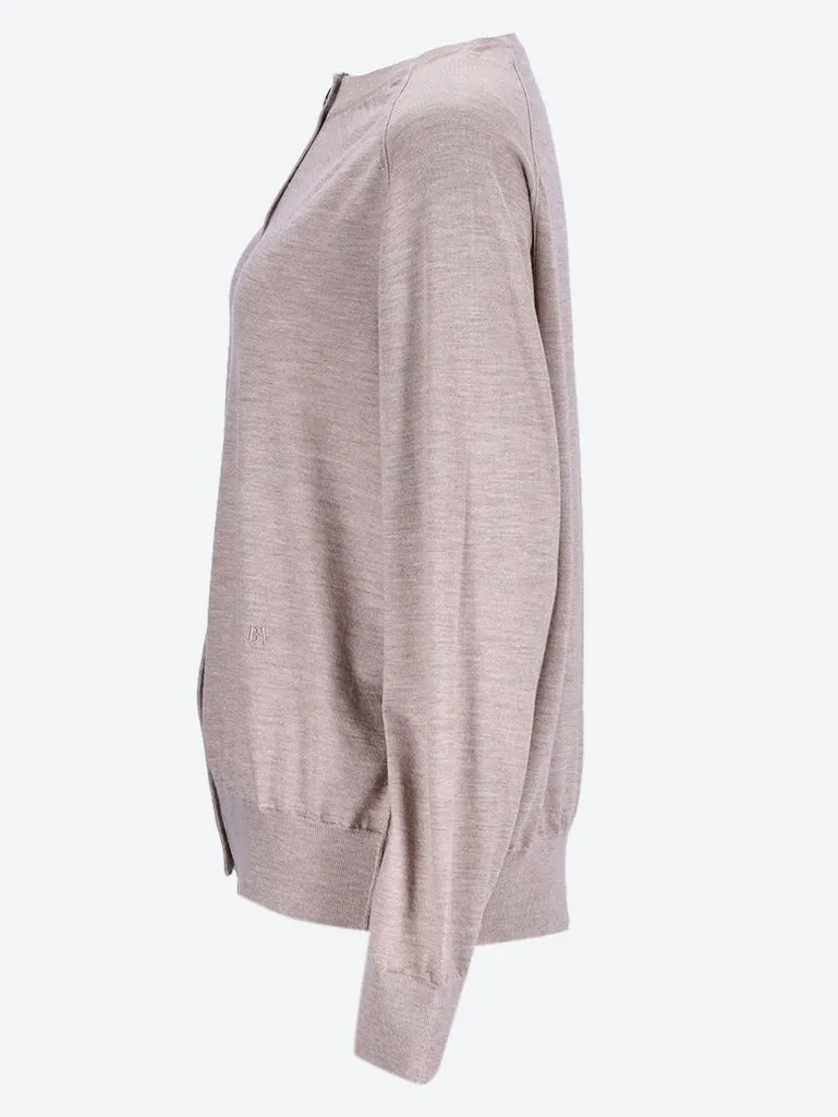Single breasted cardigan