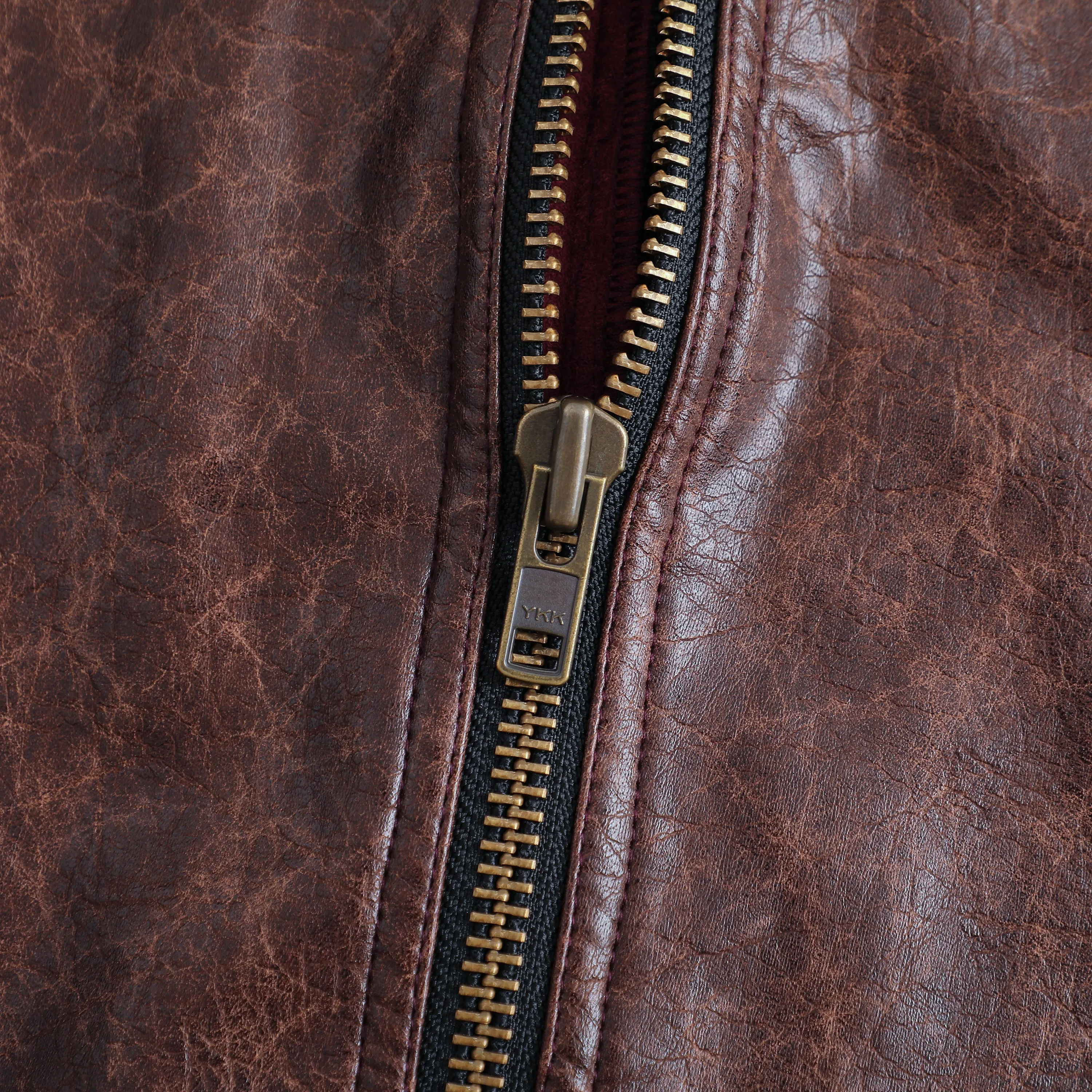 Suede and Leather Patchwork Jacket