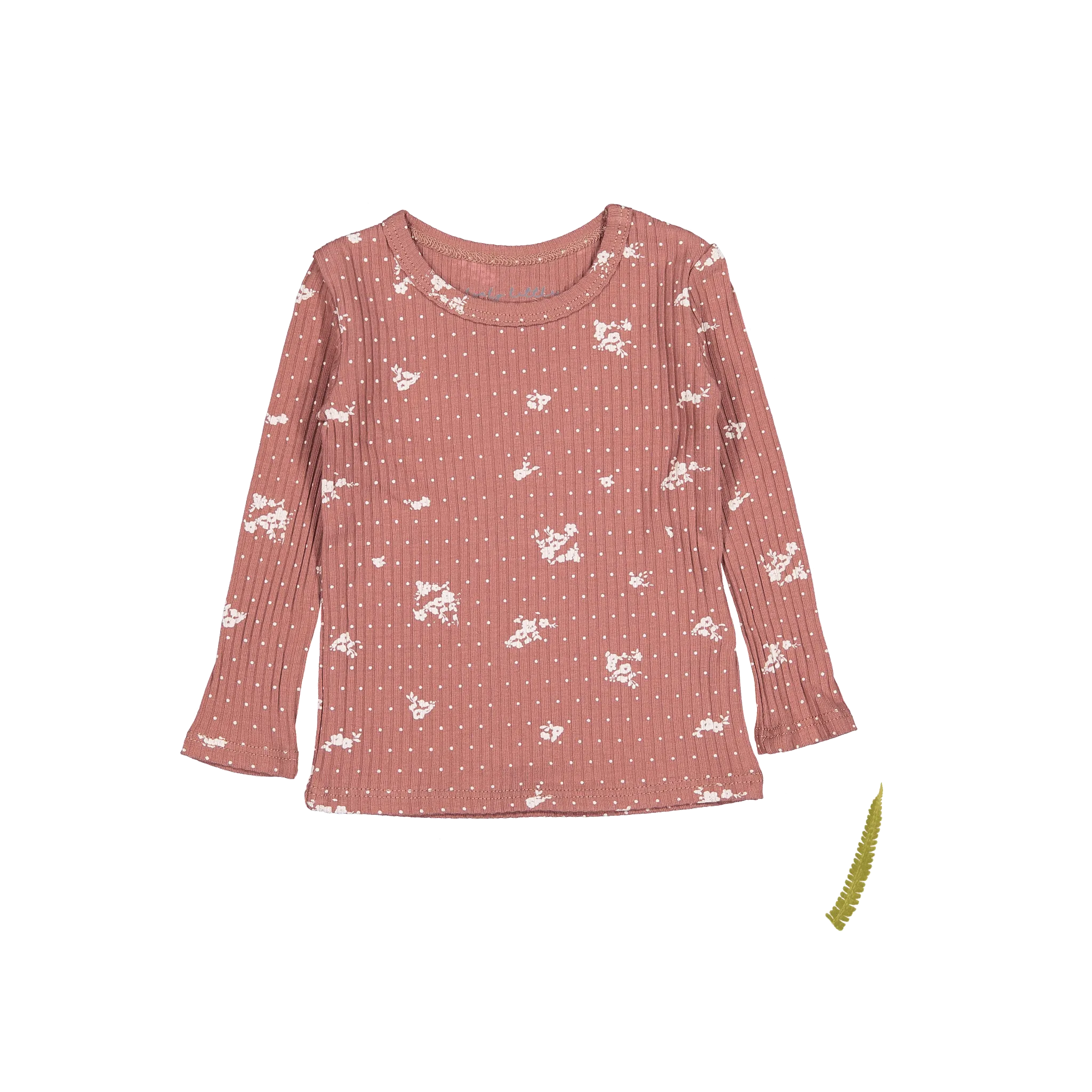 The Printed Long Sleeve Tee - Rosewood Floral
