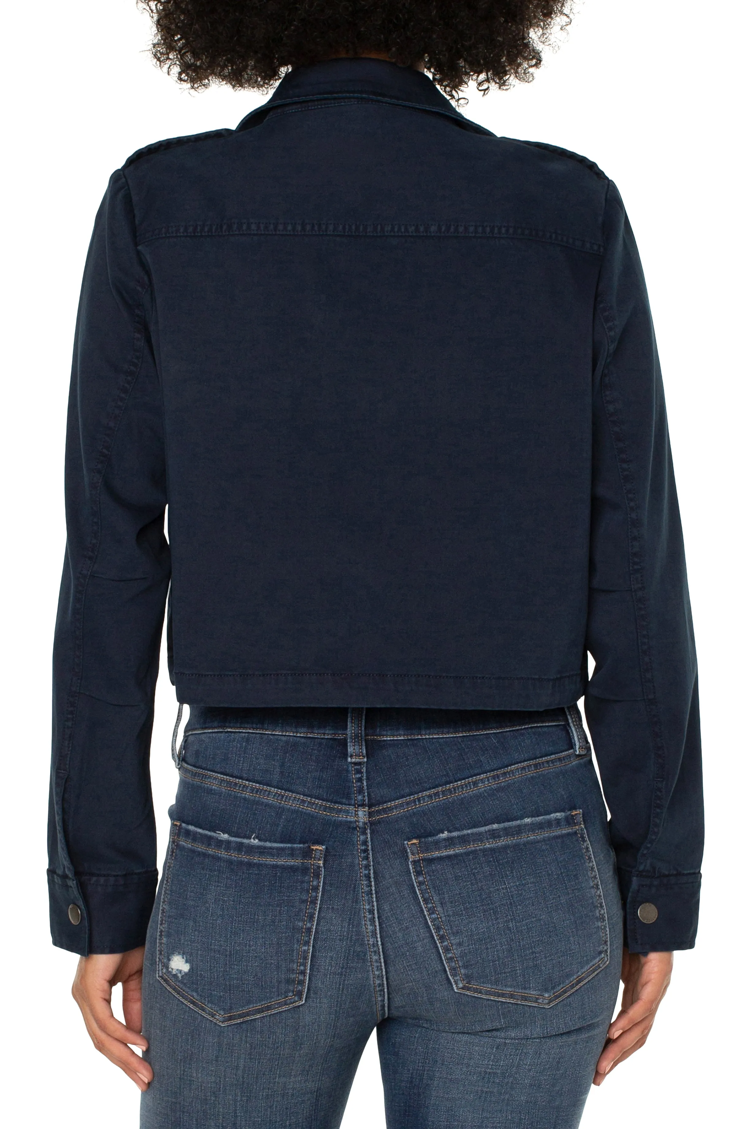 UNA UTILITY CROP JACKET - LIVERPOOL LOS ANGELES LM1032L12