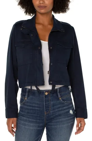 UNA UTILITY CROP JACKET - LIVERPOOL LOS ANGELES LM1032L12