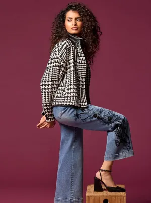 Yarn Dye Jacket [Black-7982O]